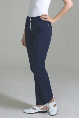Женские темно-синие медицинские брюки Б10