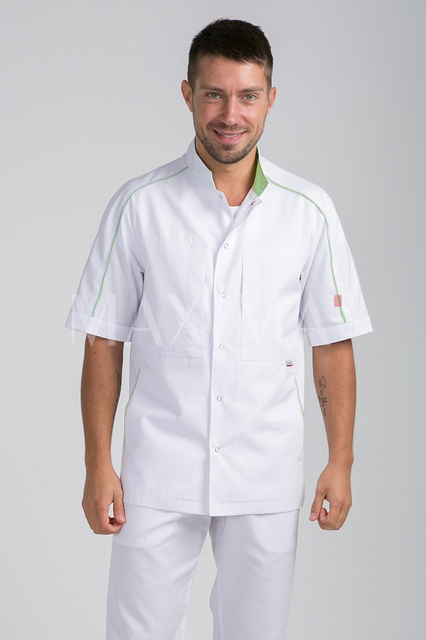 Мужская медицинская куртка КИ321 (яблоко)